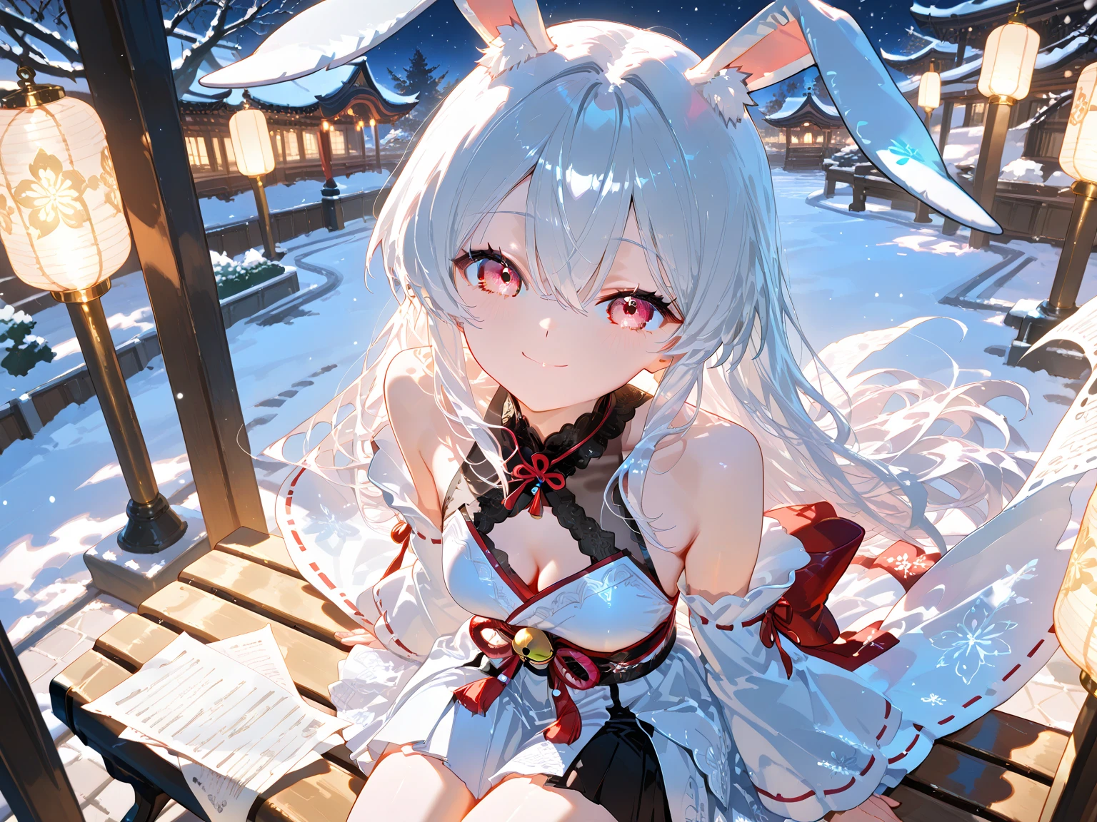 girl with,Chiquita,Light gray hair,Yellow eyes,Fluffy Bunny Girl,White rabbit ears, outside,Winter clothes,Clothes that look warm,Dress Sexduces,Chest wide open,Kamimei,red tide,a lot of white e face and chest,,,,,,,,SEX,White liquid oflow crotch,Extra-thick masturbation,AHE Face,Opening leg,Vibes,Squirting,ecstacy,M-shaped legs,