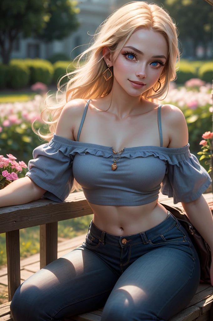 Masterpiece, high quality, 8k, ultra detail, ((luminernd)) standing,outdoor, (large breast), (shorts),navel, (bra), smile, (night),