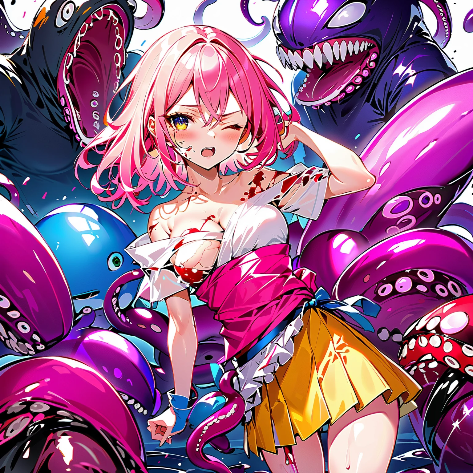 Browsing Caution, Fascinating psychedelic horror, Nipples, Trippy Hentai, Body Horror, Have sex, Real breasts, Surreal sex, LSD Trip, Sensual, Psychedelic sex, Provocative, Very colorful, Shine