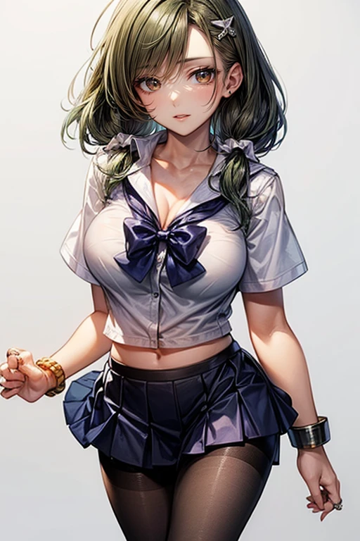 1 garota, orelhas de coelho,suspenders,, realistic epic, desaparecido, ((Cores Neutras)), arte, (HDR:1.5), (cores suaves:1.2), pastel, hiperdetalhado, (artestation:1.5), luzes quentes, Dramatic light, (detalhes intrincados:1.2), vinheta, fundo complexo, rutkowski
