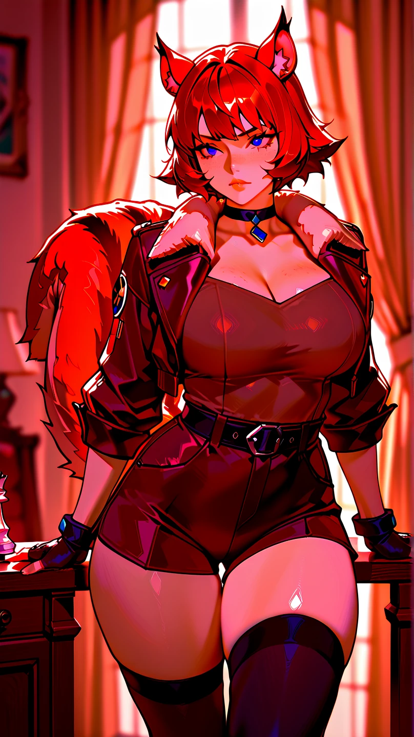 nsfw.Coloring book. Black and white only. Low-detail mainline only.Vector lines.Crawl.Red Bikini.Red Thigh Boots.Red Corset.Red Long Gloves.Red Garter Belt.Brown Hair.Blowjob.Full body image of a woman.No background
