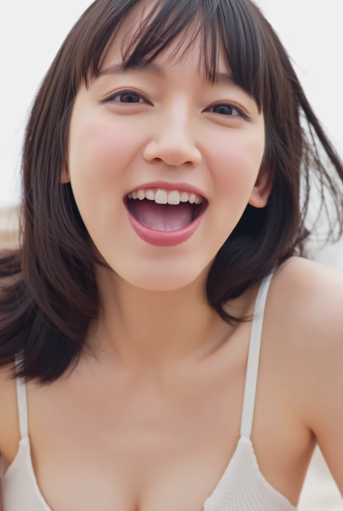完璧な吉岡里帆 A tongue full of saliva is just the right length of tongue that doesn't catch your eyes 32k 8k super high image quality masterpiece, well-groomed face, realistic eyes, high brightness, real eyes, eyes wide open, like in a photo, focus on the face, smile, show a wet tongue, show a wet tongue, Akkanbe, beautiful tongue, thick tongue, big tongue, happy expression, Selfie, live-action, close eyes, funny face ( open your mouth, After the blowjob、 ejaculates in mouth)Erotic tongue with just the right length Using erotic tongues Lick lollipop candy is staring at me Riho Yoshioka Licking the very fine depiction of tongue very fine depiction of semen very thick semen, just the right length of tongue, perfect facial