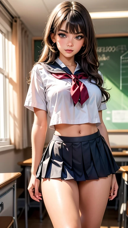 ((japanse beatiful girl:1.3)) ((school uniforms:1.4)) ((panty shot:1.5)) ((high school)),((dark blue skirt:1.3)) ((in the class room:1.3)) ((thin_fabric:1.4)) ((random sexy pose:1.3)) ((sweaty:1.5))((face is flushed:1.4)) ((big breasts:1.4)) ((close-up:1.2)) best quality,masterpiece,ultra high res,(photorealistic:1.4),raw photo,(Authentic skin texture:1.3),(film grain:1.3),panorama,character portrait,very wide shot,narrow waist,cowboy shot,(in the dark, deep shadow, low key, cold light,) night,(()),streaming tears,,dust,Tyndall effect,(expression),1girl,beautiful detailed eyes and face,white jabot,brown eyes,((brown hair:1.2)) ((full body:1.3)) ((smile:1.3))