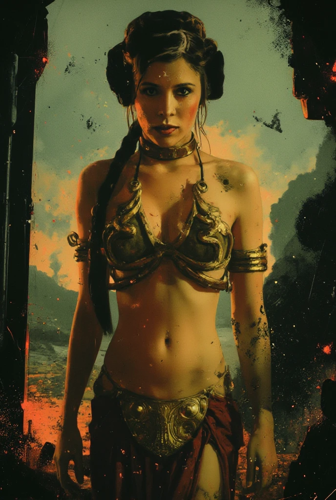 Slave Leia exposed armpits