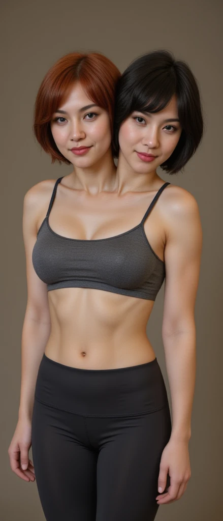 16K Ultra HD，Sony Master Lens，Top quality，Jilin beauty model，Sexy hot strong and muscular body，muscular，Very tall body，Elongated face shape1.3，whole body，Smile，Black Thong，whole body