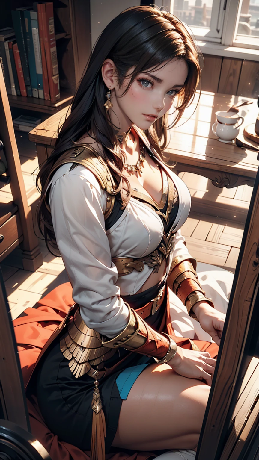 Princess Zelda full body shot, Brown Hair, blue eyes, Dressed as an Assassin&#39;s Creed Assassin, white+In gold、whiteいマスクと金色のディテールが施されたフード, XL Bust, Using the Wrist Blade. background: Renaissance city. Unreal Engine 5, anime, anime style, masterpiece, Well drawn eyes, Well-drawn faces, 細部までWell drawn eyes, 細部までWell-drawn faces, 8k, Light and shadow effects.  