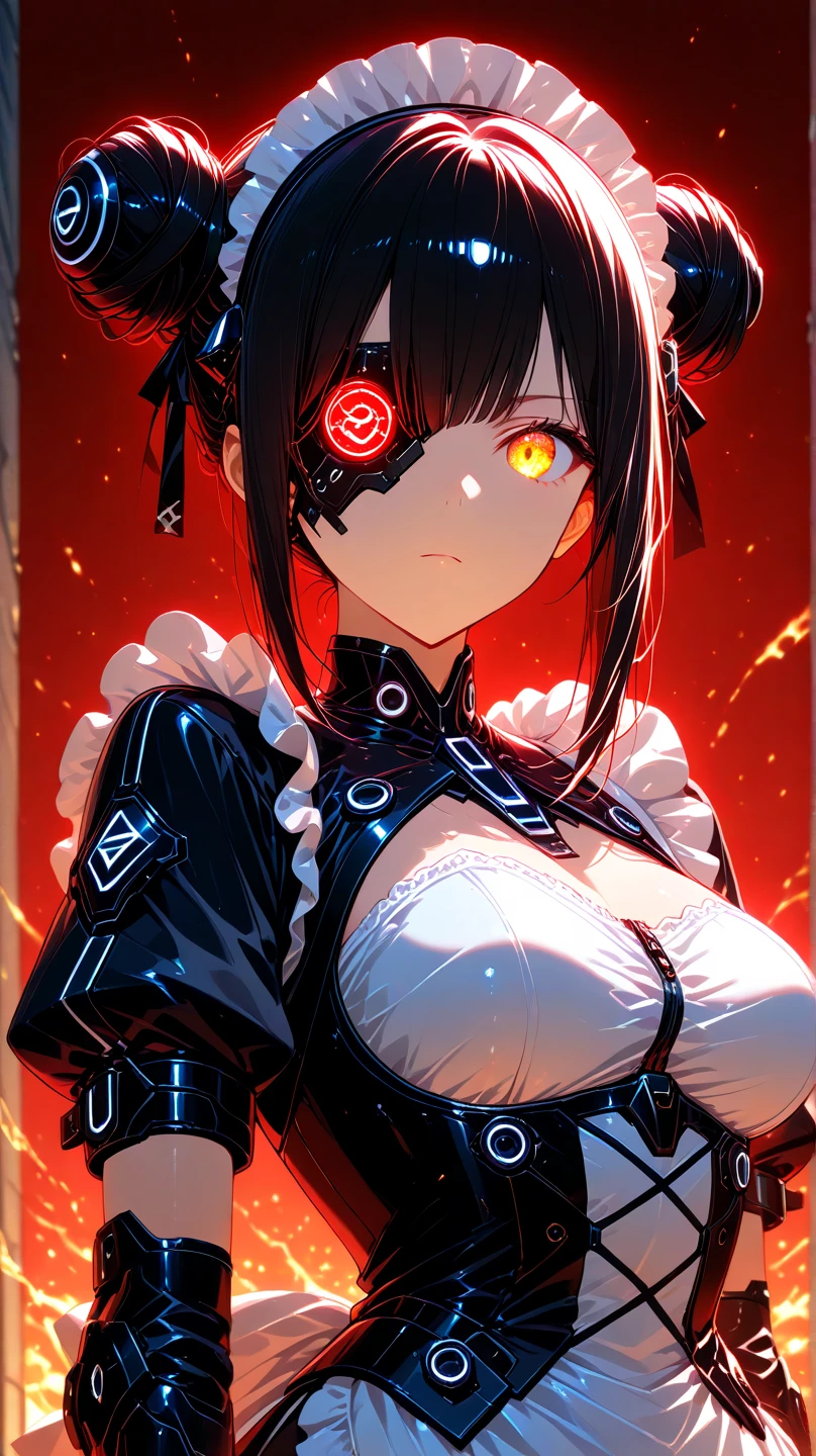 (1 Mechanical Girl)、highest quality、masterpiece、Super high resolution、(Photoreal:1.4)、RAW photo、1 girl、golden hair、glowing skin、(((1 Mechanical Girl)))、with a beautiful knife、(Blue Metal Bodysuit)、(fight fiercely against aliens)、fight fiercely、(beautiful forest background)、(battle with monsters)、(Small LED)、((Super realistic details))、Portrait、(Strong giant demon beast background),global illumination、Shadow、octane rendering、8K、super sharp、big breasts、The bare skin of the cleavage is exposed、Metal、intricate decorative details、Japan details、very intricate details、realistic light、(Mystical expression),CG Society Trends、red eyes、shining eyes、towards the camera、neon details、(mechanical limbs)、(blood vessels connected to tubes)、mechanical vertebrae attached to the back、cervical vertebrae mechanically attached to the neck、(Wires and cables connecting to the head)、gundam、Small LED、,mechanical thighs、two stock、(Hands are also made of machines)、(Attack of the monsters)、(injured in a deadly fight)、