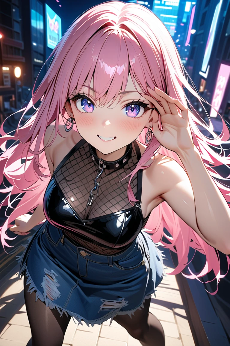 hair above one eye, red eyes, clear eyes, choker, Neon Shirt, purple pirate costume,Captain Hat、military uniform cloak,Ocean族, shineing grafiti, shineing tattoos, shine, neon light, Black light,anime style, movieポートレート写真, 1 female, Full body Esbian,blue eye background, Ocean上戦、big and full breasts, anger, (scarlet colored hair), long hair, purple eyes, wearing a short black dress, (natural skin texture vivid details, surreal, (realistic detailed eyes, natural skin texture, realistic facial details), soft and dramatic lighting, Depth of written boundary, Bokeh, vivid details, surreal, 35mm movie, hazy blur, movie,lipstick, ear piercing, eye shadow, hoop earrings, Red-pink lips, 多色のred eyes, purple theme,Wear an iridescent aura,beautiful eyes,There are many treasure chests、grab the gem,bold pose、decide on a pose,upper ponytail,Hanging bangs,holding a katana、handgun,Run around the battlefieldhair above one eye, red eyes, clear eyes, choker, Neon Shirt, purple pirate costume,Captain Hat、military uniform cloak,Ocean族, shineing grafiti, shineing tattoos, shine, neon light, Black light,anime style, movieポートレート写真, 1 female, Full body Esbian,blue eye background,、big and full breasts, anger, (scarlet colored hair), long hair, purple eyes, wearing a short black dress, (natural skin texture vivid details, surreal, (realistic detailed eyes, natural skin texture, realistic facial details), soft and dramatic lighting, Depth of written boundary, Bokeh, vivid details, surreal, 35mm movie, hazy blur, movie,lipstick, ear piercing, eye shadow, hoop earrings, Red-pink lips, 多色のred eyes, purple theme,Wear an iridescent aura,beautiful eyes,There are many treasure chests、grab the gem,bold pose、decide on a pose,upper ponytail,Hanging bangs,have a battle knife、handgun,Run around the battlefield,Ocean、I can see the ship、big ship