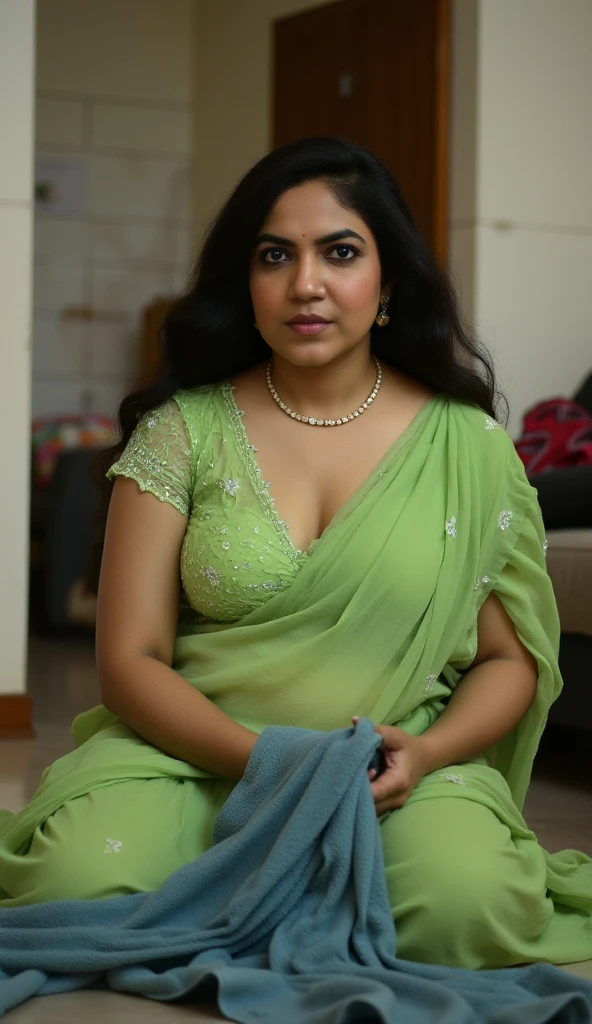 South Indian plus sized women, (cum Splash on her breasts and nipples, cum Splash on her puzzy, Splash of cum on her vagina, cum Splash on her blouse, cum Splash on her eys),