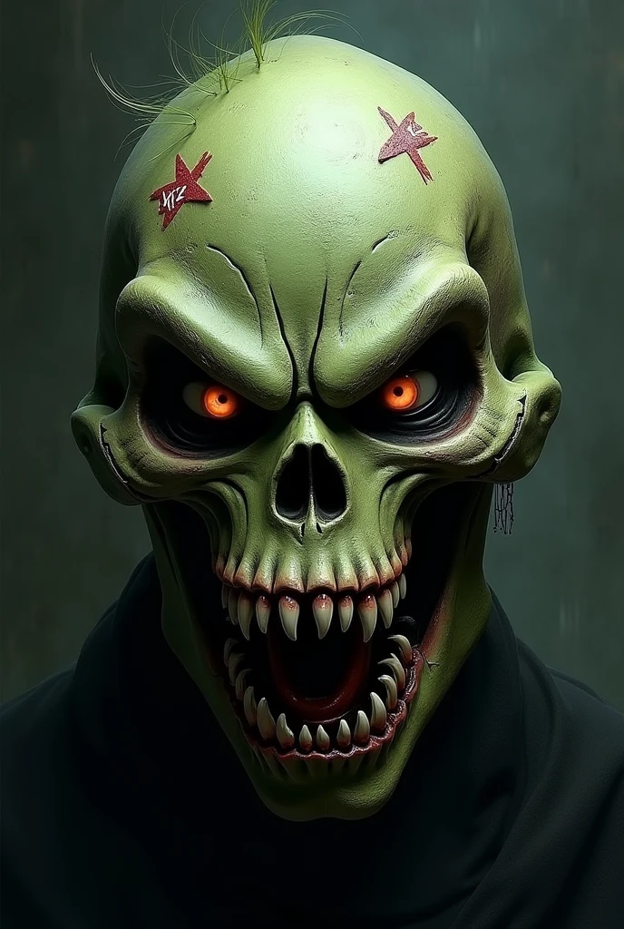Realistic decomposed mario zombie