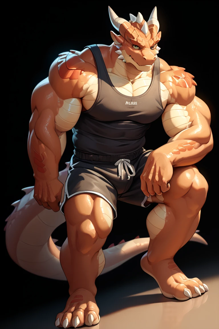 NSFW, daddy dragon,White Dragon,White Hanfu, Sitting on a bed, HD graphics,Detailed and realistic,high detail, detailed scales, high quality, photo realistic,perfect eyes,Detailed paws,Clear eyeasterpiece artwork,big hands,top quality,4k HD, big muscles