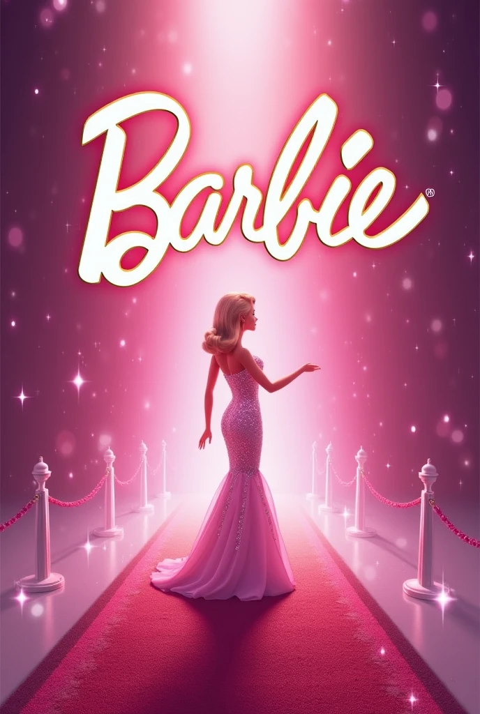 Title: Chronological order of the Barbie movies
Cover Composition
Fund:
• Um degradê suave em tons de rosa e lilac, recalling the glamorous and magical style of the Barbie movies .
• A light shine or shimmering effect to give an enchanted touch , como se fosse pó de Fada.
Title:
• Elegant and feminine font , inspired by the original Barbie movie covers , with soft curves and gold or silver details .
• The word “Chronological order of Barbie movies” may be in a typography similar to the brand's official one, maintaining the visual identity .
• Title colors : white with a slight gold or sparkling pink outline to highlight .
Graphic Elements :
1. Silhouettes or Illustrations of Barbie
• The Barbie figure in the center , perhaps in her classic glamorous pose with a flowing dress .
• Or various versions of Barbie around , representing different phases of the movies (for example, barbie princess, Fada, mermaid and explorer ).
2. Movie Icons
• Small details such as a crown , a magic wand , a ballet ribbon , a starfish and a book , representing different themes from the movies .
• A stylized roll of film passing through the background , with miniatures of the most iconic movie covers .
3. Color Palette
• Rose , lilac, predominant gold and white , evoking the Barbie universe .
• Brilliant or holographic details for a magical touch .
4. Cinematic Touch
• A subtle glow of spotlight coming from behind , simulating a red carpet .
• A decorated with small diamonds , reinforcing the movie theme .