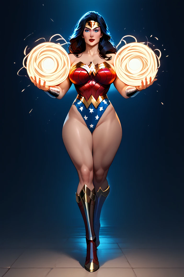 Wonder Woman, beautiful character painting, Charming smile,Pretty face,Vivid expressions,sexy bikini, huge brests, huge ass, rhads and lois van baarle, artgerm and atey ghailan, charlie bowater rich deep colors, ross tran 8 k, ( ( mads berg ) ), artgerm and craig Mullins, chibi,