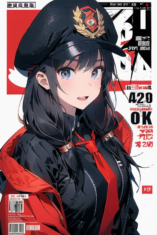 (8k, best quality, masterpiece), ultra-detailed, (high detailed skin),contrapposto,male model, (hot:0.7), fine fabric emphasis, wall paper, crowds, fashion, Lipstick, depth of field, street, in public, Magazine cover, (title), (Magazine cover-style illustration of a cool man), posing in front of a colorful and dynamic background. (The text on the cover should be bold and attention-grabbing, with the title of the magazine and a catchy headline),maonai, 1girl, black hair, thighhighs, forehead mark, breasts, neck bell, animal ear fluff, cat ears, jingle bell, two tails, nekomata,(good hands,nice hands:0.6),(beautiful_face), ((intricate_detail)),((finely_detailed)), fine_fabric_emphasis,((glossy)),