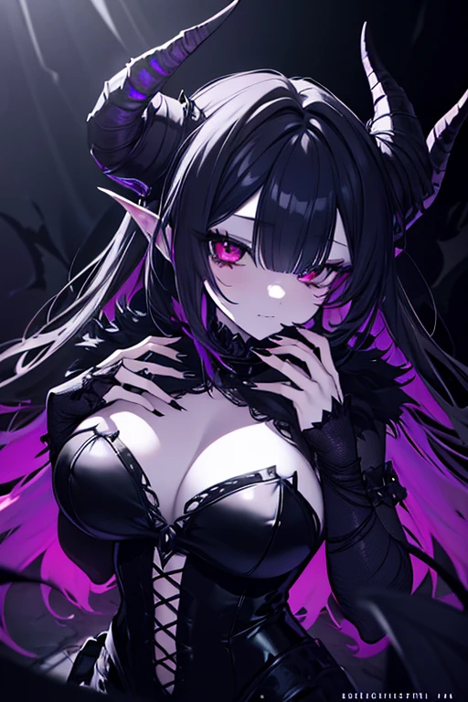 Demon Girl with Circular Horns and Luminous Eyes: A Beleza do Sobrenatural H1: Demon Girl with Circular Horns and Luminous Eyes: big ass, thick fit body, suspicious face, badass, capa negra fosca como sombra, H2: Demon Girl's Unique Appearance The demon girl with white hair, luminous eyes and circular horns is a mysterious and intriguing figure. Her presence is marked by supernatural beauty and the aura of mystery that surrounds her.. Seus cabelos brancos como a neve caem em cascata pelos ombros, contrasting with the pale skin and the horns that stand out on its head. Seus olhos luminosos brilham com intensidade, revelando uma sabedoria ancestral e um poder oculto. H3: The Charm of Luminous Eyes The demon girl's luminous eyes are her most striking feature. They shine with a light of their own, hypnotizing those who dare to face them. Its intensity reveals a depth of feelings and emotions, conveying a sense of power and mystery. It's as if the demon girl's eyes were windows to another dimension, able to see beyond the visible and tangible. H3: Demon Girl's Haughty Posture With her head slightly tilted upwards, the demon girl displays a haughty and confident posture. His presence is imposing and his penetrating gaze denotes unshakable determination.. She doesn't bow down to anyone, remaining firm in its essence and its supernatural power. The slightly raised head symbolizes your connection with the spiritual world and the hidden forces that surround you..