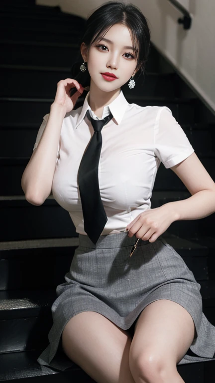 Breasts larger than torso。Smooth sexy hot woman。full-body shot，Model shooting pose。City girl。urban beauty。tight hip skirt，Hip skirt。Short skirt。Sexy secretary，Suspender stockings。Sexy and seductive cram school teacher。Female boss wearing professional office attire。Sexy shirt hip skirt suit female boss。Black hip skirt。flushed face。Flushing face。Strong woman wearing glasses。Still charming。short hair dean。Transparent white shirt tempts me when wet。Sweat-penetrated。Sexually aroused teacher&#39;s extracurricular teaching。
