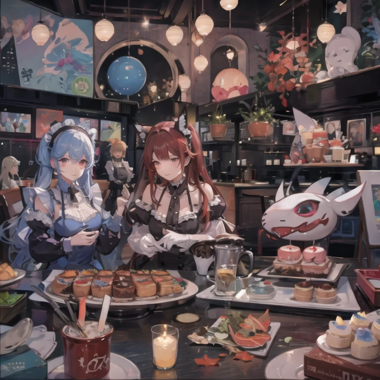 realistic soft shading, rendering"Realistic render", "anime model rendering", "gloomy vibe", "dark shadows", "loli face".