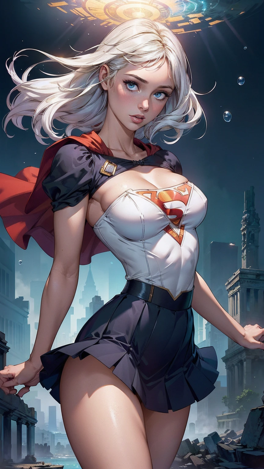 Ridiculous resolution, A high resolution, (masterpiece:1.4), ultra - detailed(tmasterpiece,top Quority,best qualtiy,offcial art,Beautiful and aesthetic:1.2),(1girll),Extremely detailed,Colorful,highestdetailed,offcial art,统一 8k 壁纸,1girll,Huge breasts,, 独奏, Headbands, She's wet, Erotic light blue Superman uniform,nudegirl ,Tong,Supergirl,Take aphrodisiacs,Lewd expression, exteriors, Skysky, brunette color hair,long hair flowing, exposed bare shoulders, standing on your feet,grassy fields, nigh sky,Bigchest, wetclothes, From the front side, hair straight, mostly cloudy sky, Wet hair (((tmasterpiece),(Very detailed CG unity 8K wallpaper),best qualtiy,,独奏,1girll,cinmatic lighting,detailed back ground,beatiful detailed eyes,Bright pupils,(Very fine and beautiful),(Beautiful and detailed eye description),ultra - detailed,tmasterpiece,)),facing at camera,Leakage out of the breast,Expose the lower body,nakeness,leering,Protruding underparts,Camel toes,cleavage,absurderes,A high resolution,ultra - detailed),she is soaking wet,独奏,mature,(Very long hair,brunette color hair),比基尼,cleavage,nakeness,Obscenity,legs are open,Emotive expressions,Open-mouthed,Pussy bulge,with no underpants,Expose the genitals,Camel toes,Protruding ,extremely large bosom,Cocked buttocks,Raised sexy,Colorful,Most detailed,exteriors,fully body photo , the space, afloat, --v 6