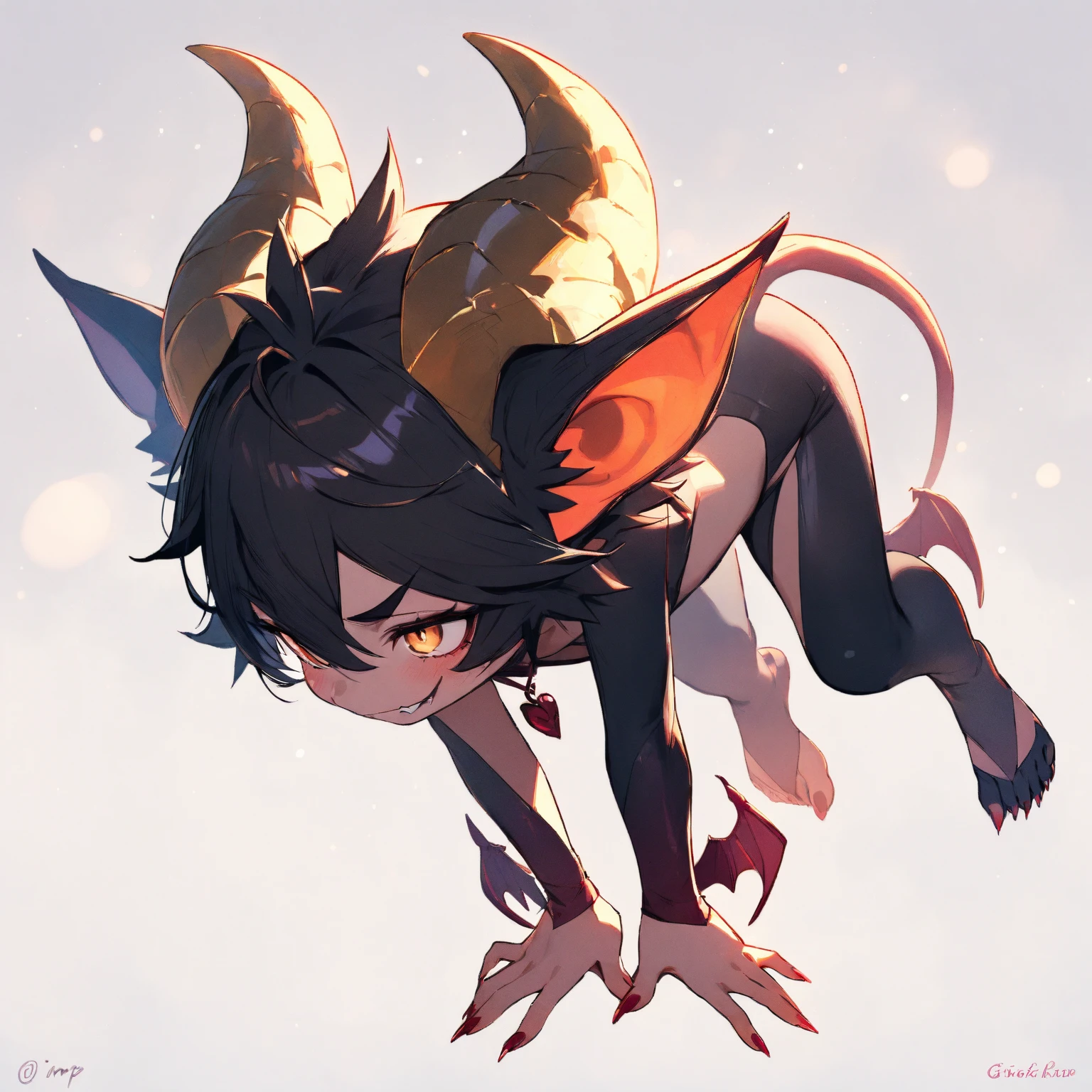 tmasterpiece,High quality,abstracted,digitial painting\ \'s(artwork of a),author：Dagasi Yupa, Kiyosan,(anthro,Furry Fur,Character focus:1.1),Anthropological ram,short detailed hair,sportrait,Eye brightness,in a panoramic view,The focal point of the character。(detailedbackground: 0.7),独奏,hairy pubic,shaggy male,malefocus, anthr,(Full Body Furry,sheep tail,Black fur,Red eyes，Sheep horns，Sheep's eye，sheep ears:1.2),(pecora,succubi，Short leggings，Elevate your ass:1.2),(External,the night,the street:1.1)
