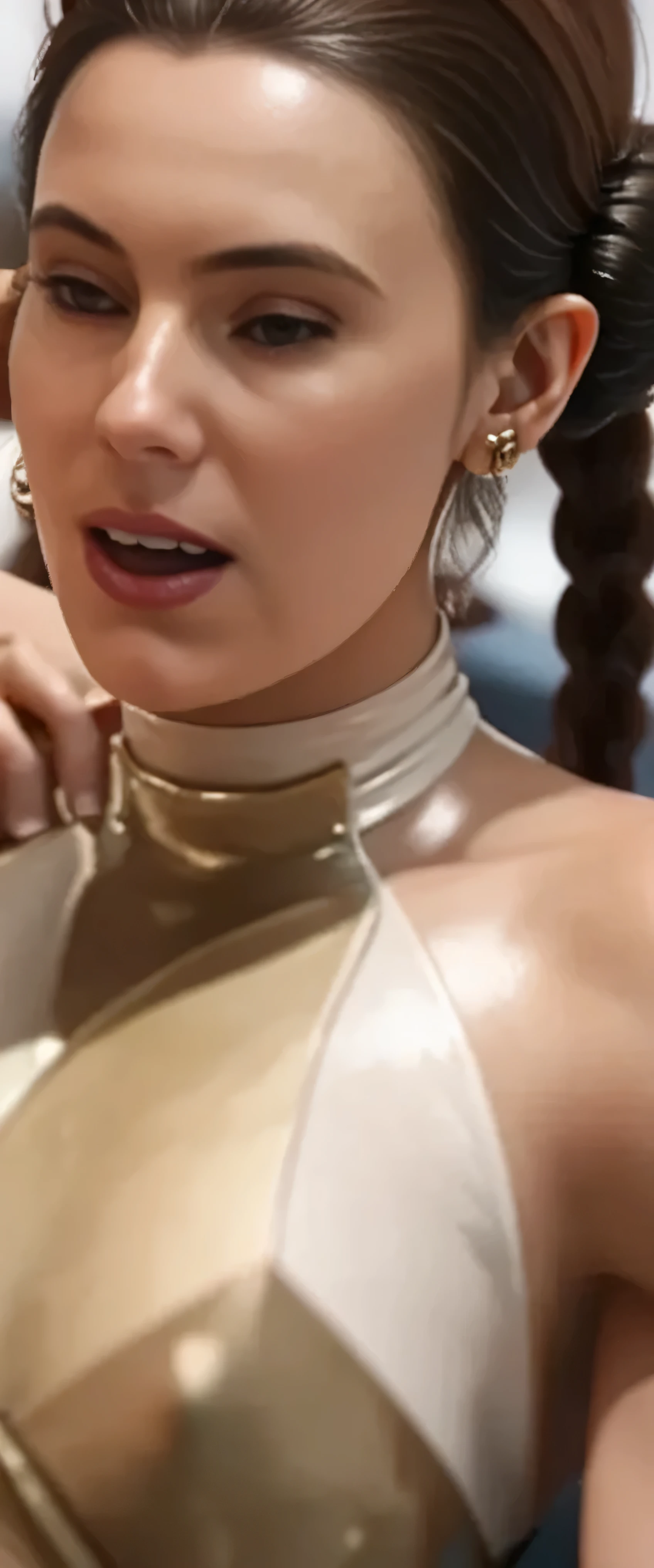sfw,Princess Leia on divan.