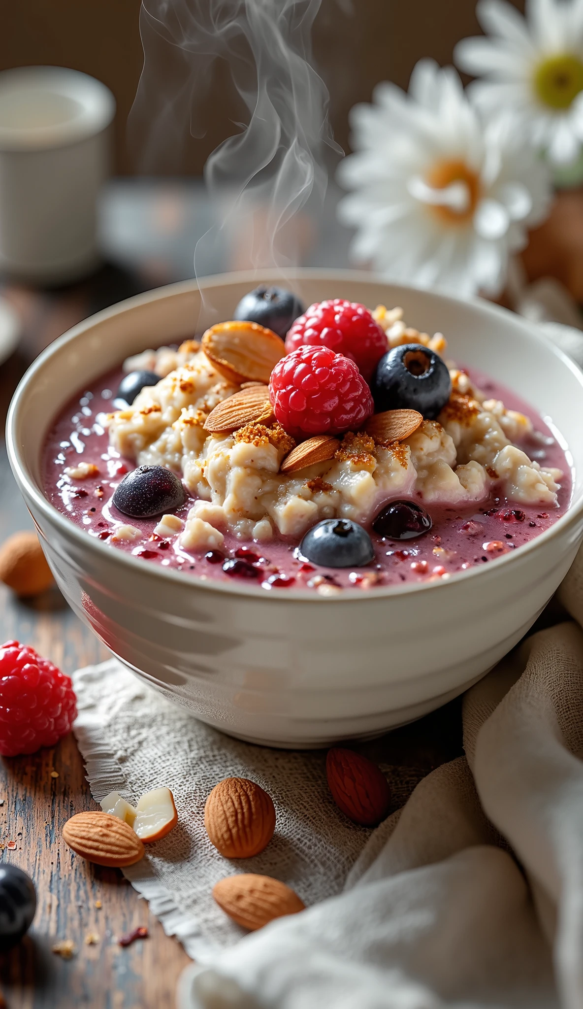 Berry Bliss Almond Oatmeal 