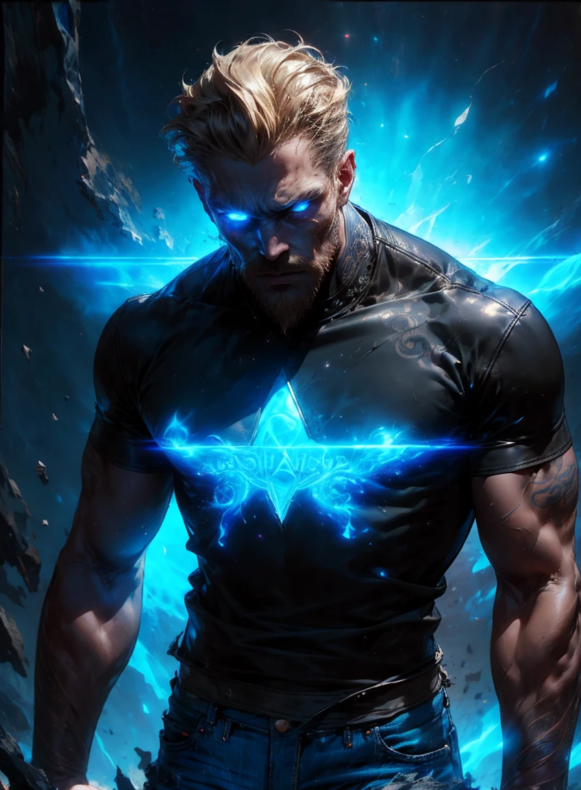 (mid_shot:1.3),(1 male:1.2),(muscle man:1.1),(frontal illumination:1.2),with a silver body and glitters with lights above,extreme iridescent reflection,in the style of vray tracing,vibrantmanga,shiny/ glossy,rococo pastel,fluid form,tinycore,fluid impressions,vray,machine aesthetics,yanjun cheng,silver,shiny eyes,fluidform.,the young warrior,male characteristics,