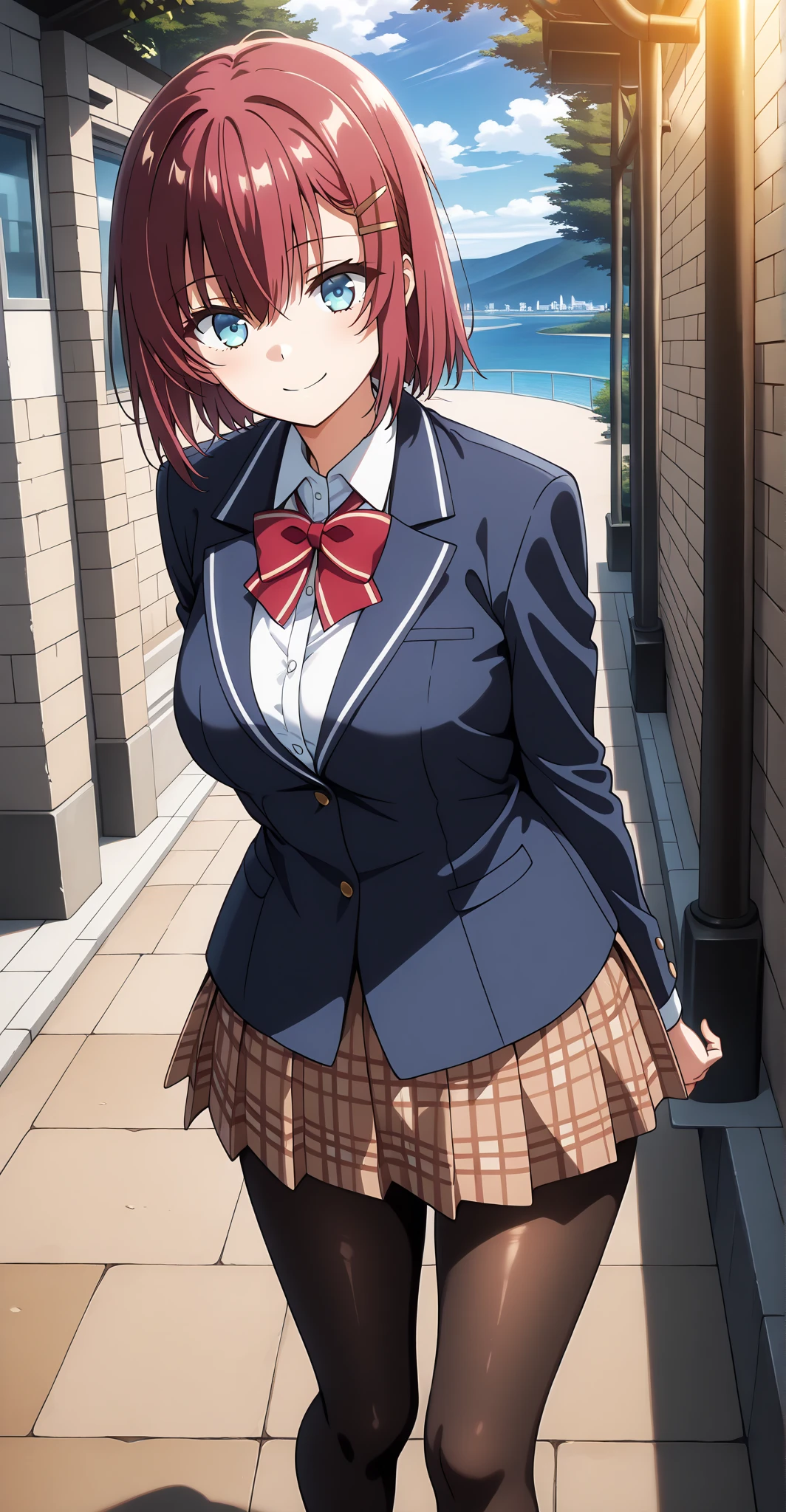 Maki Nishikino、Money in one hand、2 people、Holding a banknote in one hand、Grin、おじさんとgirl、high school girl、Communication Support、Get money from your uncle、Midnight、Being closely watched by the elderly、Holding money in one hand、Laugh shyly、high school girl、Browsing Caution, 1boy and 1girl, In underwear、Back alley at night、teenager、Blazer Uniform、Beautiful woman、Very thick thighs、Very short skirt、Please lift your skirt and show me your underwear...、Spread your legs wide、Captivate the audience、Best image quality、High resolution、masterpiece、super high quality、Thick pubic hair、Have money in your hands、Light green lace panties、Very big ass、Very large breasts  、Blushing、4K quality、Wearing black pantyhose、Sweaty all over、Heavy breathing、{Highest quality}, {so beautiful}, {Very detailed}, {Best illustrations}, Browsing Caution, girl, 