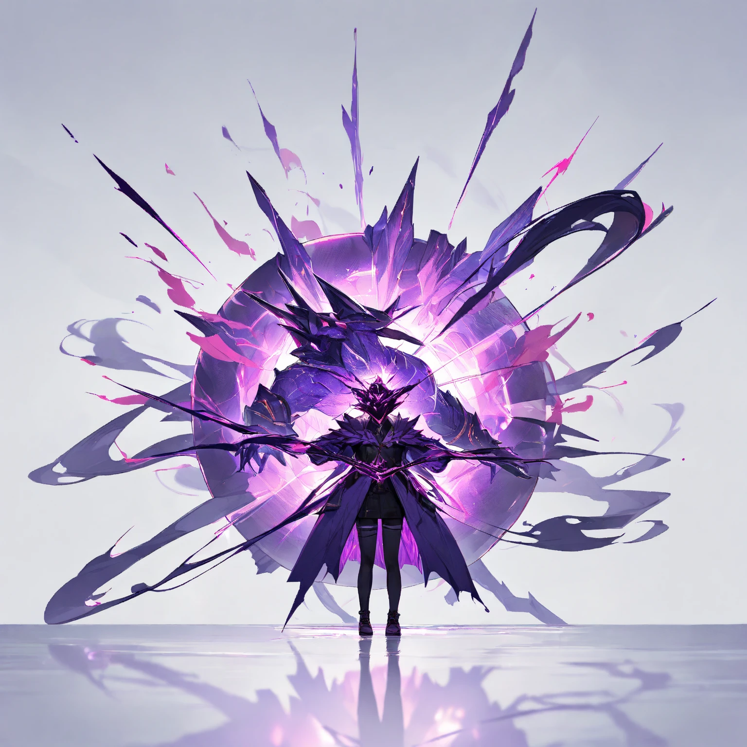 (Realistic Material) (High Quality) (Masterpiece),(best quality), The universe, black holes, metals, nebulae,thunder