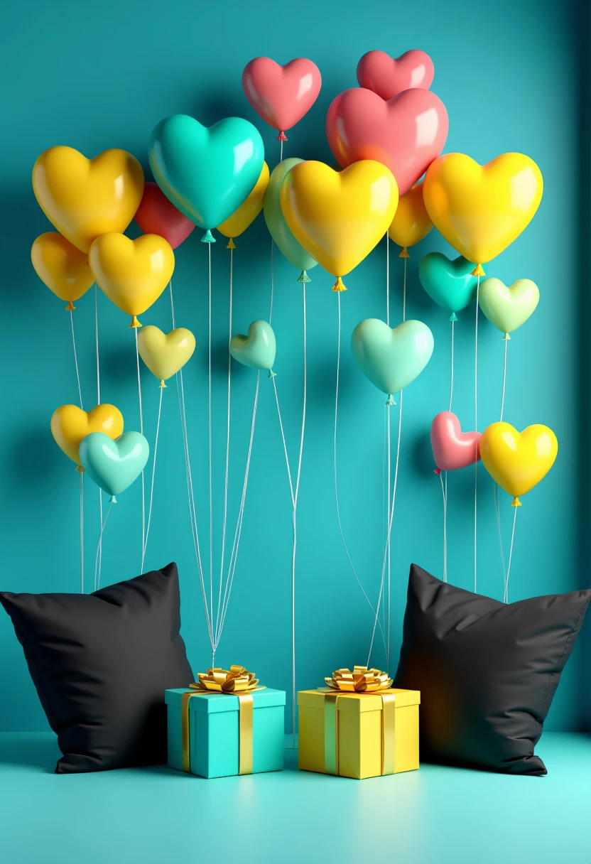 Valentine's Day promotion e-commerce booth 情人节电商展示