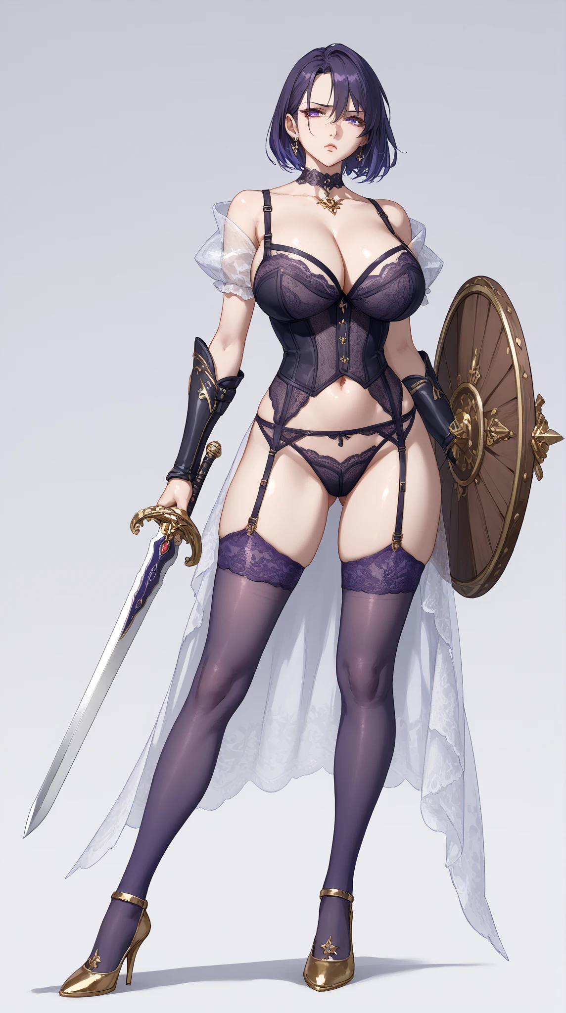 masterpiece, best quality, highres, hmnl, hmnl, twin tails, tiara, blue eyes, idol, dress, gloves,(best quality, high-res, masterpiece:1.2), ultra-detailed,1.37, portraits, vivid colors, studio lighting, sharp focus, physically-based rendering, long hair, blue eyes, beautiful detailed eyes, beautiful detailed lips, hair ornament, idol, dress, gloves, standing, smile, huge breast, curvy, staff, long skirt, standing, full body, flipflops, larges skirt, long skirt, refsheet