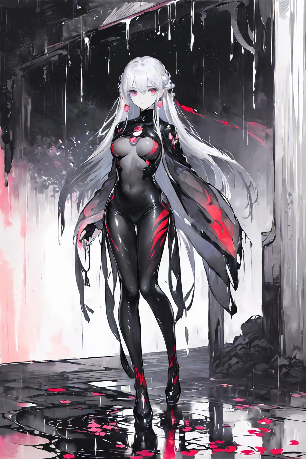 dark sakura　full body suits　seductiv