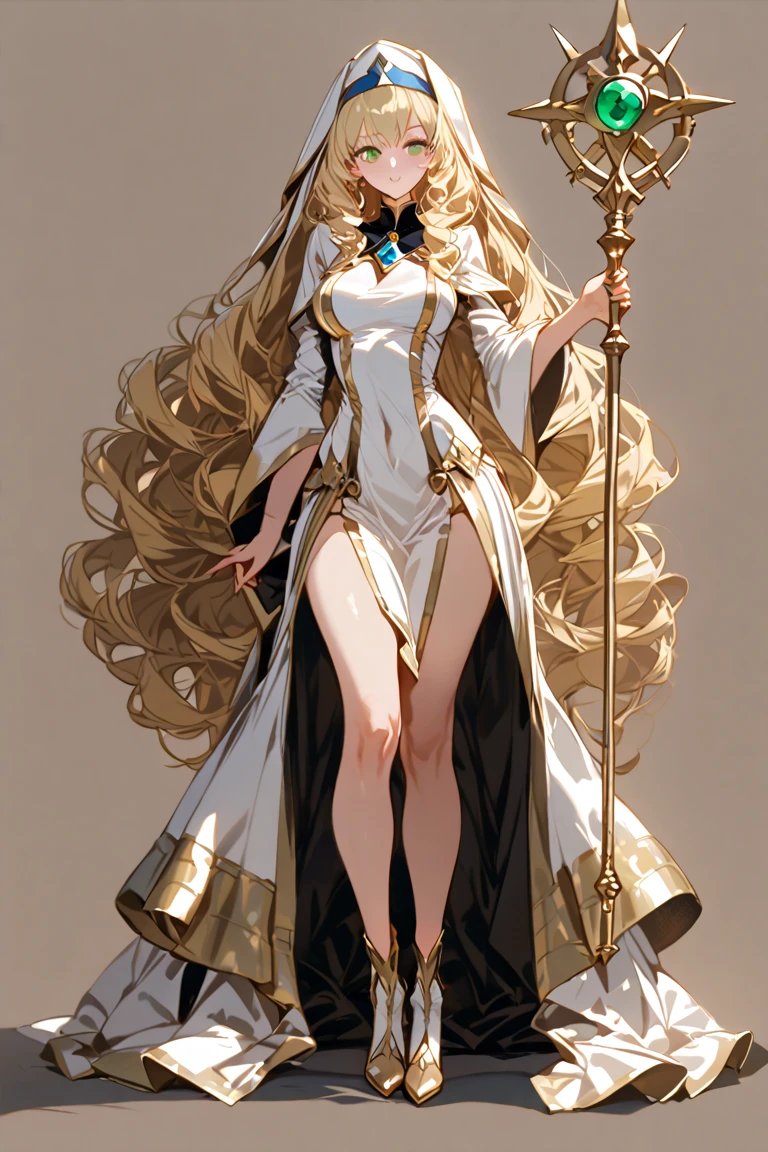 ((masterpiece,best quality,8K,High resolution)),((character concept art)), 1 female, noble, Old money atmosphere, supermodel, fashion model, 35 years old, (long blonde hair), blonde hair, (fair complexion), Super fine eyes (blue eye color), extraordinary gorgeous, grace, charming, clever, calm, Perfect body ((slim and curvaceous)), ((intricate details)), Ultra-delicate hand details, super thin fingers(((Ten fingers))), Wearing a white blazer、White shirt and white pants (stand still), (full body display), ((show the whole body)), (No logos on background), (No logo), ((solid color background)), ((solid color background)), (((empty background)))
