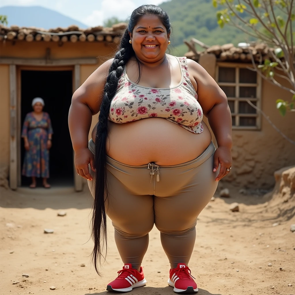 Extremely Morbidly Obese Guatemalan girl