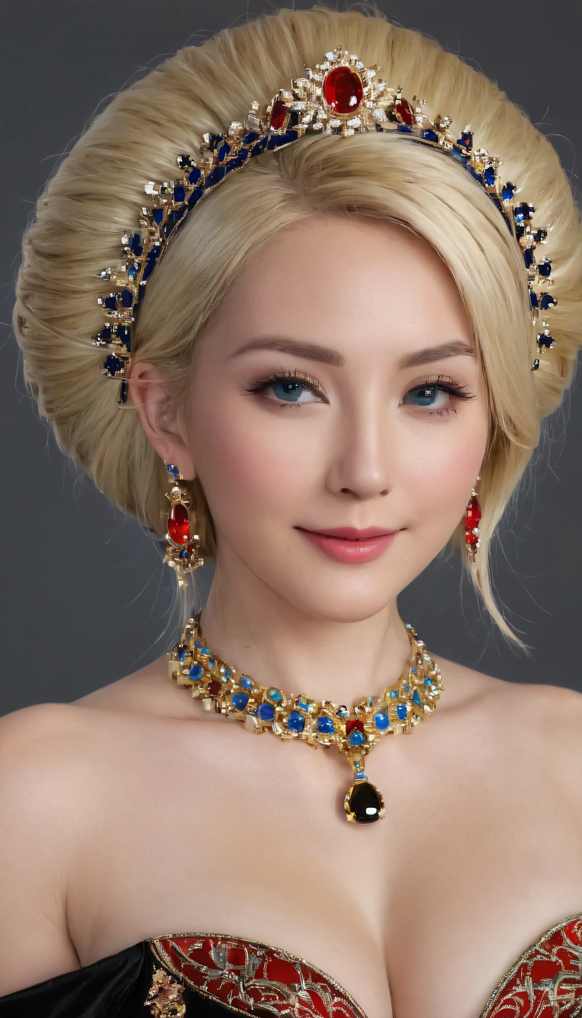 (超 exists)、 Ancient Witch 、古代のFemale Shaman、
Vastness beauty nothing nothing exists short hair blond、 blondの女性、 Mature Women、 middle-aged woman 、((big))、 detailed skin texture 、超 nothing 、 exists、 Rounded body shape 、smile、中年 beauty、 beautiful expression 、Red and black fine areola 、 小さな紫色のアイルフィロング blondヘア 、Kamimei、非常に繊細で detailed skin texture 、35Female Shaman、{( Ancient Glamorous and Luxurious Temples )、( Many Torches Are Burning )}、 Ancient Witch 、big胸元、 Wide Open Neckline 、big赤い唇、(
Exclusive Clothing and Exclusive Accessories )、 I Have a Beautiful Platinum Wand 、