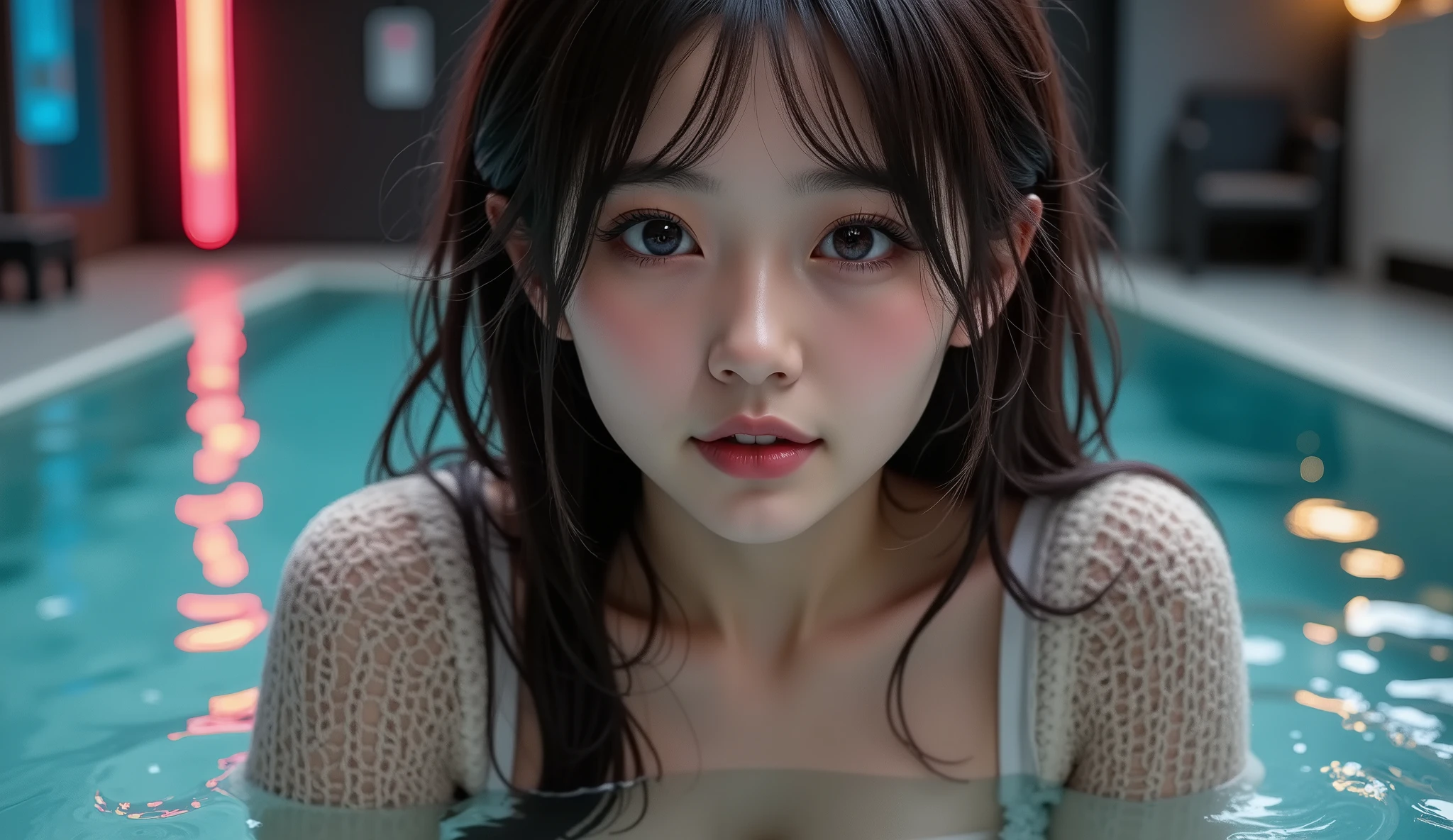 1 woman,alone,black hair,realistic,black eye,head fins,portrait,Mermaid,Lips,water,괴water 소녀,closed,wallpaper,chest,hemisphere, (masterpiece:1.2), best quality, mackerel,very detailed CG,perfect lighting,8k wallpaper,picture, photorealistic,, best quality , masterpiece, illustration, very delicate and beautiful, very detailed ,CG,unity,8k wallpaper, amazing, in detail, masterpiece, best quality,official art,very detailed CG unity 8k wallpaper,absurd, incredibly absurd, huge file size , very detailed, mackerel, very detailed,beautiful and detailed girl, very detailed eyes and face, beautiful detailed eyes,light on the face,