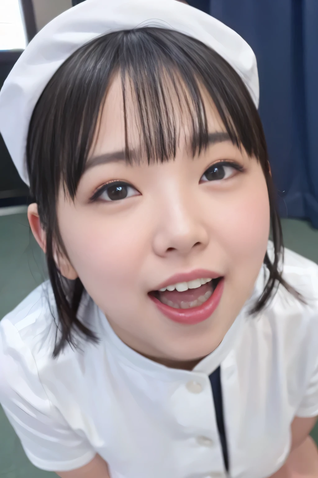 top quality, Masterpiece, super high resolution, (reality: 1.4), original photo of , one girl, Ripe, white , (Happy smile), short hair , nurse uniform, nurse cap, huge breasts, train on the platform of a high school girl , button gap :1.35, Cinema Lighting, {pmbkk , }{ by Nomi, }{ 1 girl , }{ open your mouth , |}{ alone, |}{ how in mouth, |}{ Watch Viewers , ||}{ how, }{ portrait, |||||}{tongue, ||||||||||}{close-up, ||||||||||}{facials, ||}{ how on tongue, ||}{ eyelashes, ||||||||||||}{nose, ||||||||||||||}{Later oral sex , |||||}{ only teeth on top , |||||||||||||||}{ alone focus, |||||||||||||||}{ on the forehead, ||||||||||||||||}{ , |||||||||||||||||}{ 1 boy , ||||||||||||||||||}{ penis, ||||||||||||||||||}{flap , |||||||||||||||||||}{ bukkake, ||||}{ erections, |||||||||||||||||||}{ Verbal Invitation , |||||||||||}{ half-open, ||||||||||||||||||||}{ saliva, ||||||||||||||||||||}, throw、 semen overflows from her mouth