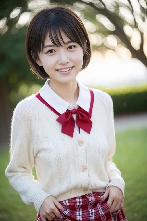 Best-quality, Masterpiece, Ultra-High-Resolution, (Photorealistic:1.4), Raw-Photo, Extremely-Details, Perfect-Anatomy,
1girl, 12-years-old, the most popular Japanese idol, squatting with legs tightly closed, hands on cheeks, elbows on knees, at Japanese winter street, (((((front view))))), looking at viewer, innocent smile,
(((panty-shot:1.3, wearing white cotton panties with cute patterned, detailed white cotton panties with cute patterned):1.1)),
detailed feet wearing black loafer shoes and white socks, extremely beautiful thighs and knees,
((wearing ((navy blue)) pleated skirt, detailed ((navy blue)) pleated skirt)),
wearing loose sweater, detailed loose sweater and cute designed scarf, detailed loose sweater, detailed cute designed scarf,
extremely cute face like a most famous Japanese idol, extremely beautiful big black solid circle eyes, very beautiful black short-cut-haired, detailed cute face, detailed big black solid circle eyes, detailed beautiful black short-cut-haired
