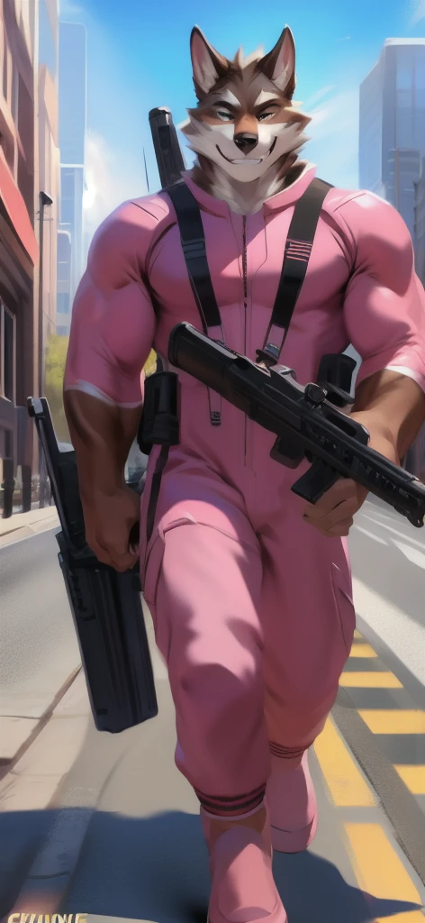 A tall muscular boy , Naked , Legs spread , (The whole body of the character),impact , Sweaty , Wet , Seductive , Bigboobs , large bulge , big balls ,, From the knees , big assa,police hat,mechs,punky style