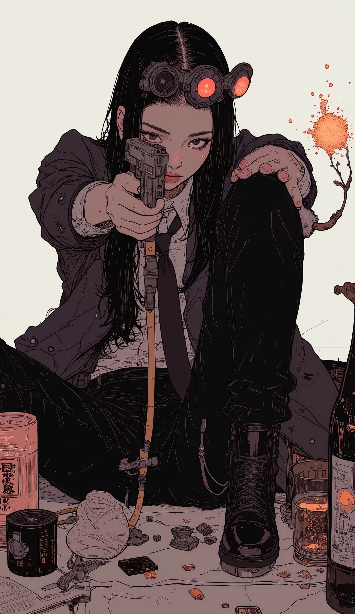 Um bando de Yurei, horror, ghost, SPIRITS