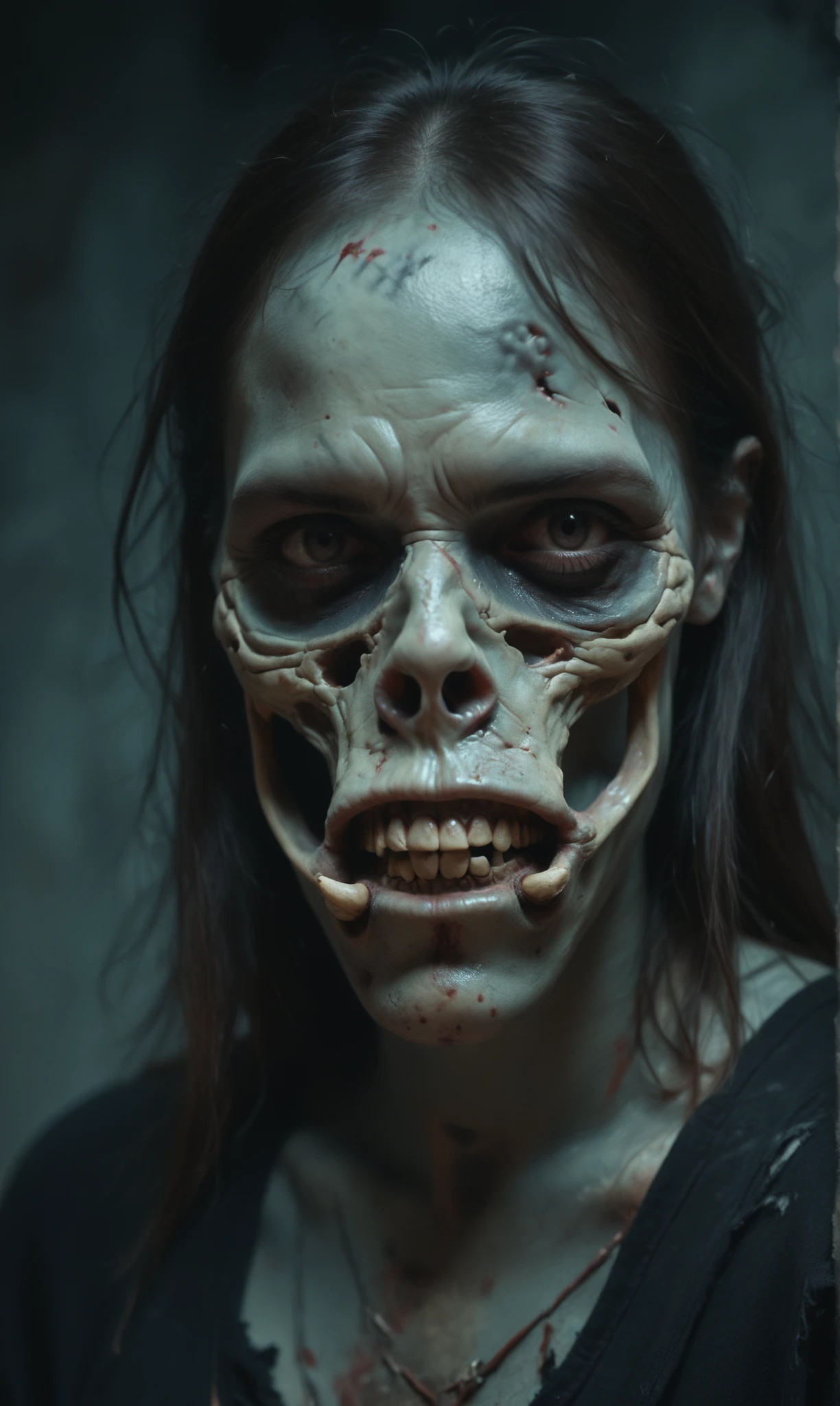 masterpiece, best quality, hyperrealism, hyper realistic color photo, realistic photography, dark atmosphere,
a witch walking in dungeon, (face to viewer:1.331), paint by Minimalism, Impressive, Titian, Procedural, Rust