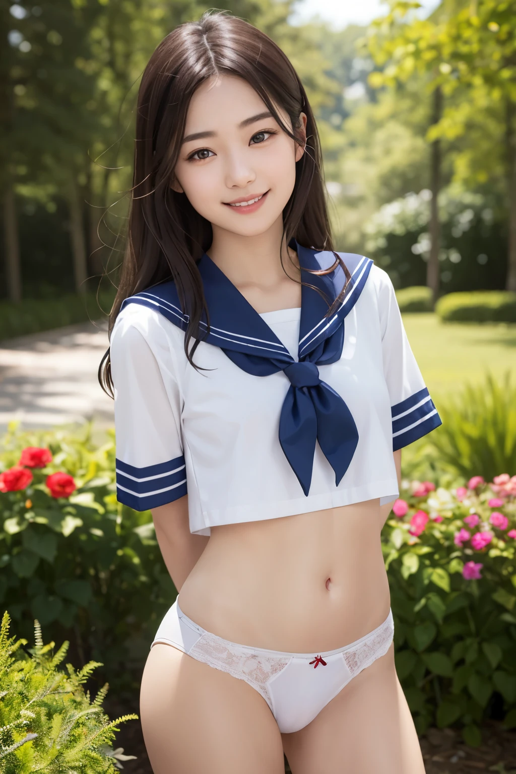 (((Photo from below:1.4)))、(((Group photo of multiple high school girls:1.3))、(((High school girl standing over a lying viewer:1.3))),((beautiful sea blue:1.2))、((White sandy beach))、(Cute profile)、(((Lazy high school girl&#39;Uniform that exposes the belly button:1.3)))、(((My chest is visible through the hem of my clothes:1.2)))、(Highly detailed beautiful face of one young girl), Great look and best quality:1.4), (Ultra-detailed), (8k wallpaper), Highly detailed, High-definition raw color photos, Professional Photography, Realistic portrait, Amazing face and eyes, Brown eyes, in 8K、Detailed face of a very detailed beautiful girl、extremely detailed eye、highlydetailed skin、extremely detailed fingers、highly detailed nose、very detailed detailed mouth、Perfect Anatomy、细致背景、Detailed clothing、Beautiful girls、(16:1.2)、 years old、Cute Girls、Realistic body、Model-like body shape、((Realistic Beautiful Girl))、小柄、de pele branca、glistning skin、Slim body、((Beautiful black hair))、((nogizaka  ))、((looking happy smile:1.2))、bangss: 1.5、kawaii faces、Lifelike face、Delicate eyes、((Wearing high school uniform and playing in the sea:1.3)),((a miniskirt))、((the wind lifts their skirts、Local parts are visible..))、sixteen years old, ((jumpy))、(itting open legs)、Open your crotch、((Local parts are visible.......................))、((Thin pubic hair))、((small breasts and small nipples............)), depth of fields, full-shot、3women、japanes、sixteen years old、(beauitful face:1.5)、(Nothing is worn)、(Running on the beach)