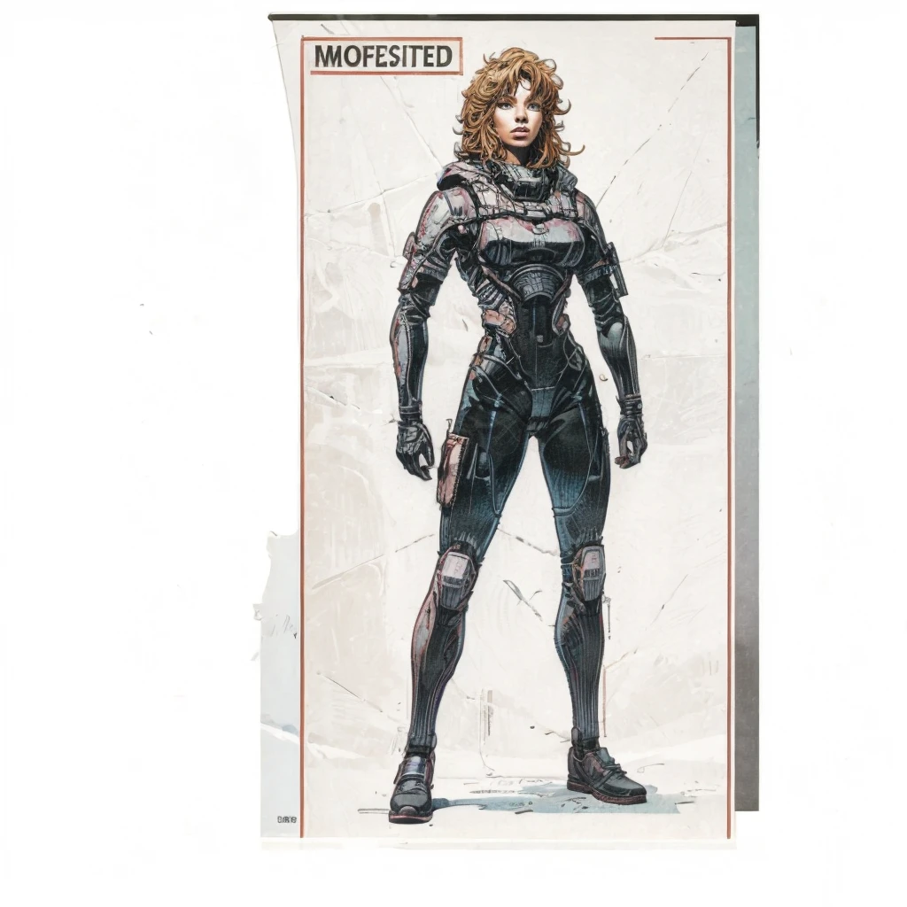cartoon of a woman in a brown top and black pants, black canary, female lead character, 90s comic book character design, sil from species, full body character concept, new costume concept design, official character illustration, character full body portrait, full body concept, outfit design, valkyrie style character, official character art, full body character portrait, full body character design