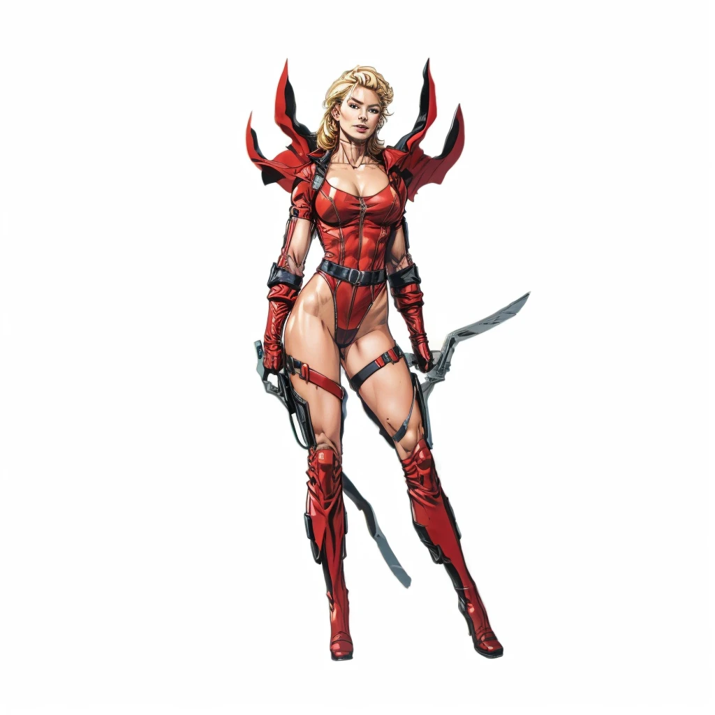 a beautiful female vampire ,ninja ,geisha ,full body view, armor bikini,spikes,leather,jacket