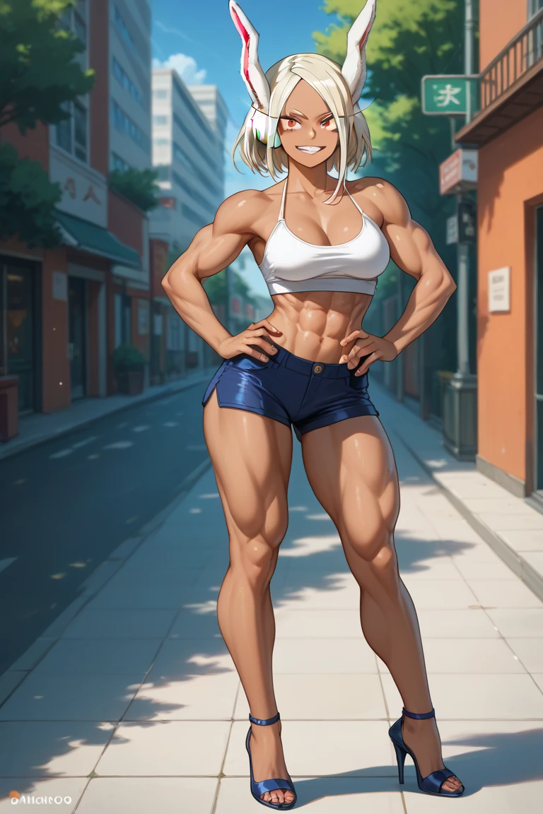 (Best lighting) , (ultra intricately detailed) , 4k unity, (super-detailed CG: 1.2) , (8K: 1.2),(original), (Masterpiece) , (Best quality),(Masterpiece:1.4),Anime-ish high quality,(Masterpiece),Masterpiece, Best quality, absurdities,((masterpeace, 4K, 8K, high - resolution))1girls, She was hiking a mountain,Head to a mountain resort, hiking clothes, spring, boots, Perfect figure, yellow short asymmetric hair, Sweat, Dynamic pose, ((body builder:1.5)),temple background,(beautiful bace),(girl),(female),(((Upper body:1)))