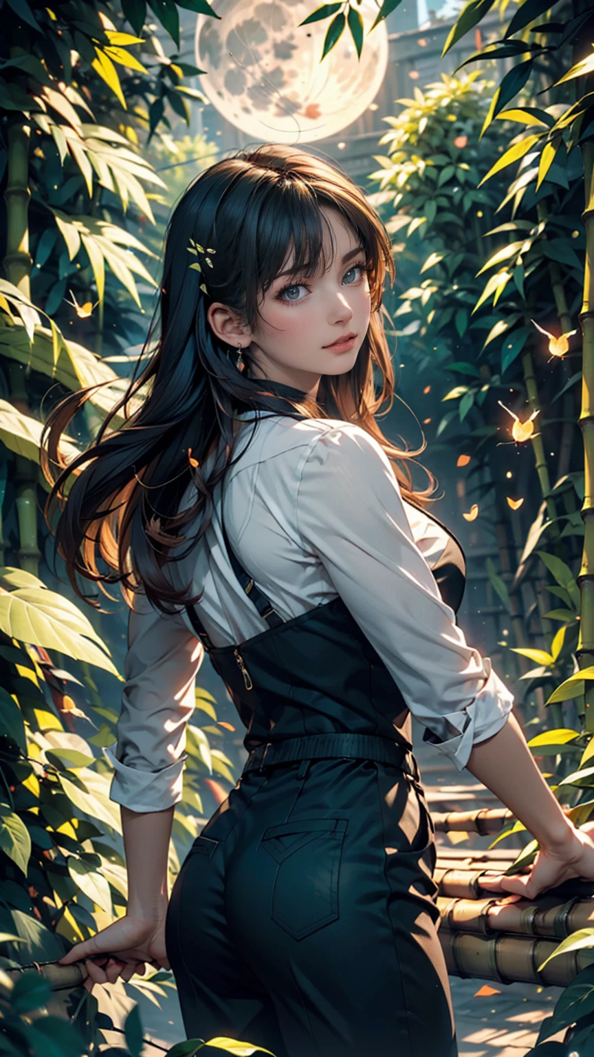 (masterpiece:1.4),, (best quality:1.4),, ultra-high res,, 8K, CG,, (extremely delicate and beautiful:1.2),, , upper body,, from side,, looking at viewer,, , 1girl,, solo,, fashi-girl,, mature girl,, , cute, sweet,, , in the wheat field,, blurry background,, , long brown hair,, ponytail hair,, , brown eyes,, closed mouth,, red lips,, , face brushed by the wind,, , white dress,, medium breasts,