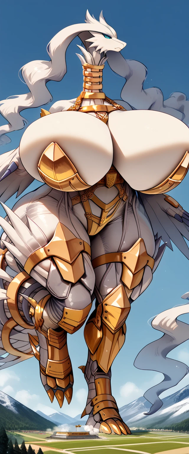 (4k, masterpiece,best quality,ultra-detailed,realistic:1.37), (solo), (A furry cosmic goddess), (anthro calico cat), (hooves), (forward facing horns), (nude), (detailed face), (detailed eyes), (detailed lips), (long eyelashes), (short hair), (ethereal body), (rainbow colored fur), (glowing skin), (full body tattoos), (intricate details), (detailed fur), (cosmic fur), (glowing stars), (embarrassed expression), (shy expression), (nude), (huge penis), (long penis), (saggy balls), (muscular female), (muscular arms), (muscular legs), (muscular feet), (muscular thighs), (big breasts), (massive breasts), (wide hips), (big butt), (big hips), (scorpion tail), (cosmic wings), (energy wings), (tall figure), (curvy figure), (thick figure), (bulky figure), (standing), (outside), (outdoor), (public), (full body photo)