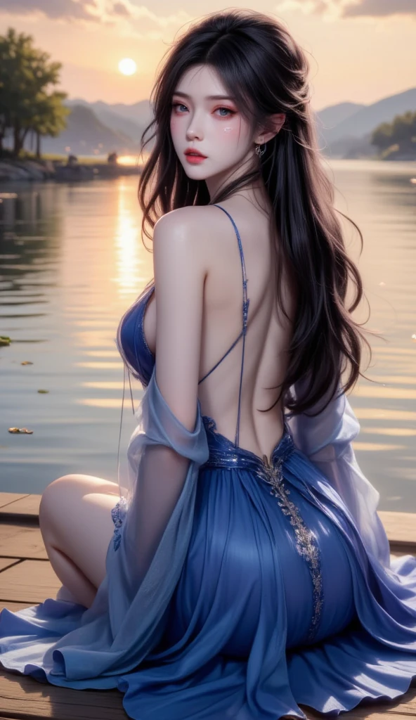 ((最大16K解像度のmasterpiece:1.6)),beautiful,Highest quality,Absolutely wonderful,Very detailed,Ultra-high resolution,masterpiece,Realistic,Realistic,Increased depth of field,Cinematic Light,
One elegant mature woman, Long black hair,精巧なディテールのbeautiful顔,Face with a gentle expression,Transparent white skin,Very delicate skin texture,Great proportions,Glamorous Body,Anatomically correct body,
high slit dress,Gorgeous colors,Gorgeous and detailed pattern,Beautifully detailed pattern,Detailed cloth texture,
Dark Background,Dramatic Angle,