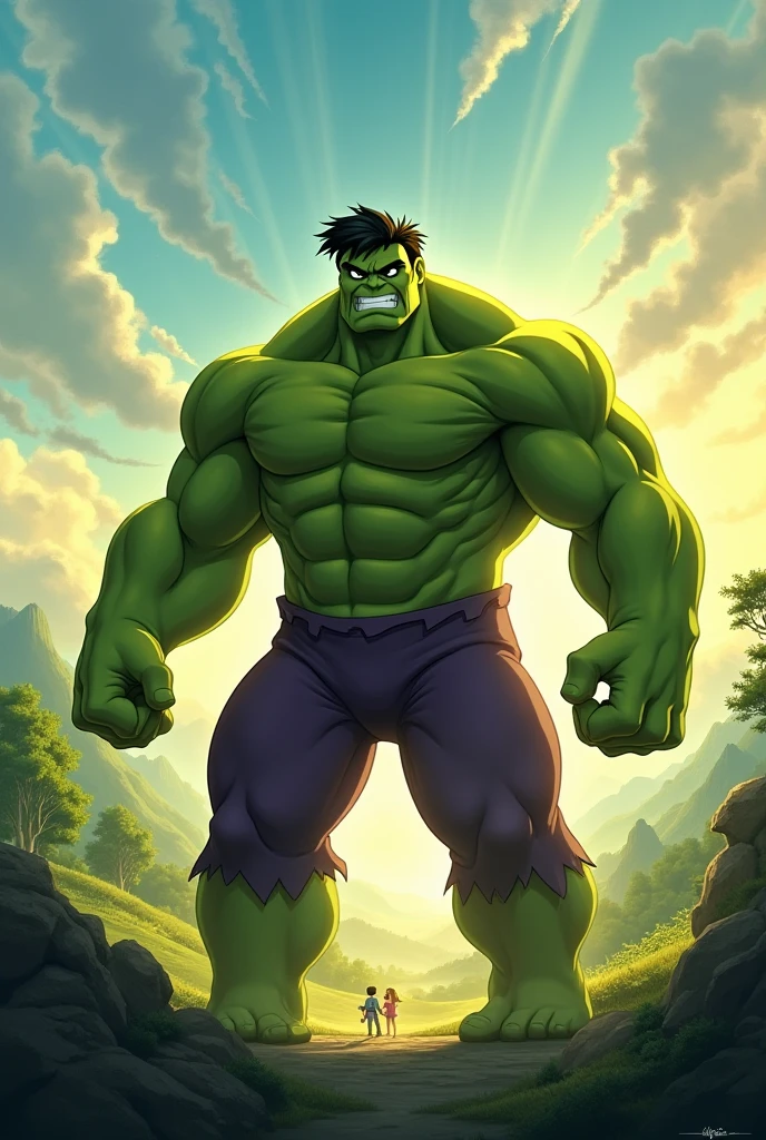 hulk, cartoon