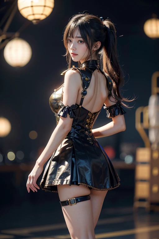 (Very delicate and beautiful:1.2)super model,,Big Breasts,Beautiful breasts,voluptuous,【bike shorts】,,【3 girls】,,highest quality, High resolution, 8K,, Large Breasts,, Vivid details, ,Idol Group,mini skirt,A group of girls looking down on the viewers,Low - Angle,A girl looks at the viewer with disdain,Girl kicking the viewer