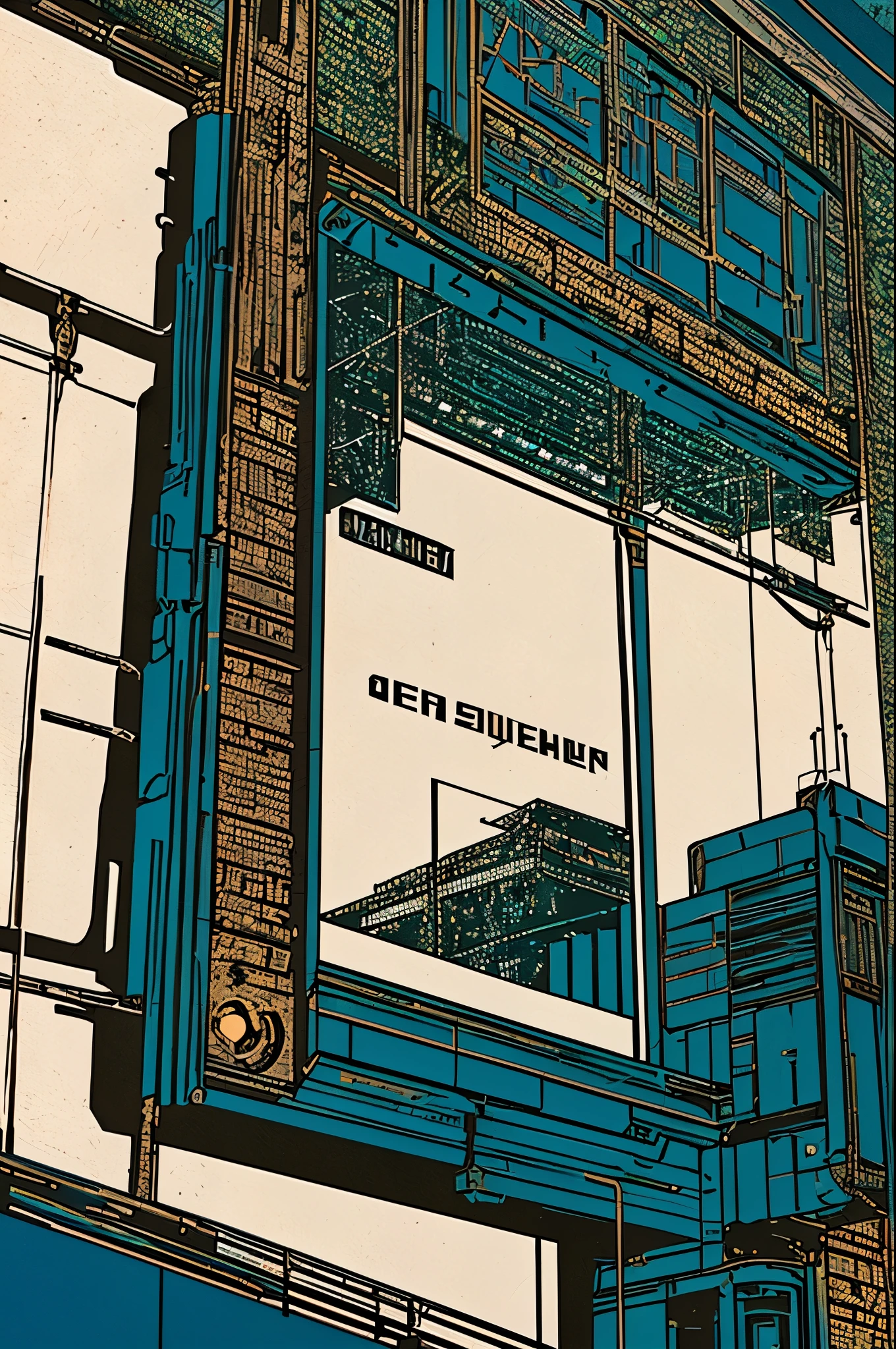 (((masterpiece,best quality))),32K Wallpaper,((( very detailed poster))),retro vintage,sci-fi,(((space thriller cinematic movie poster))),(((Bauhaus))),(((mid-century modern))),(((outer heaven))),(solo1girl :1.2)